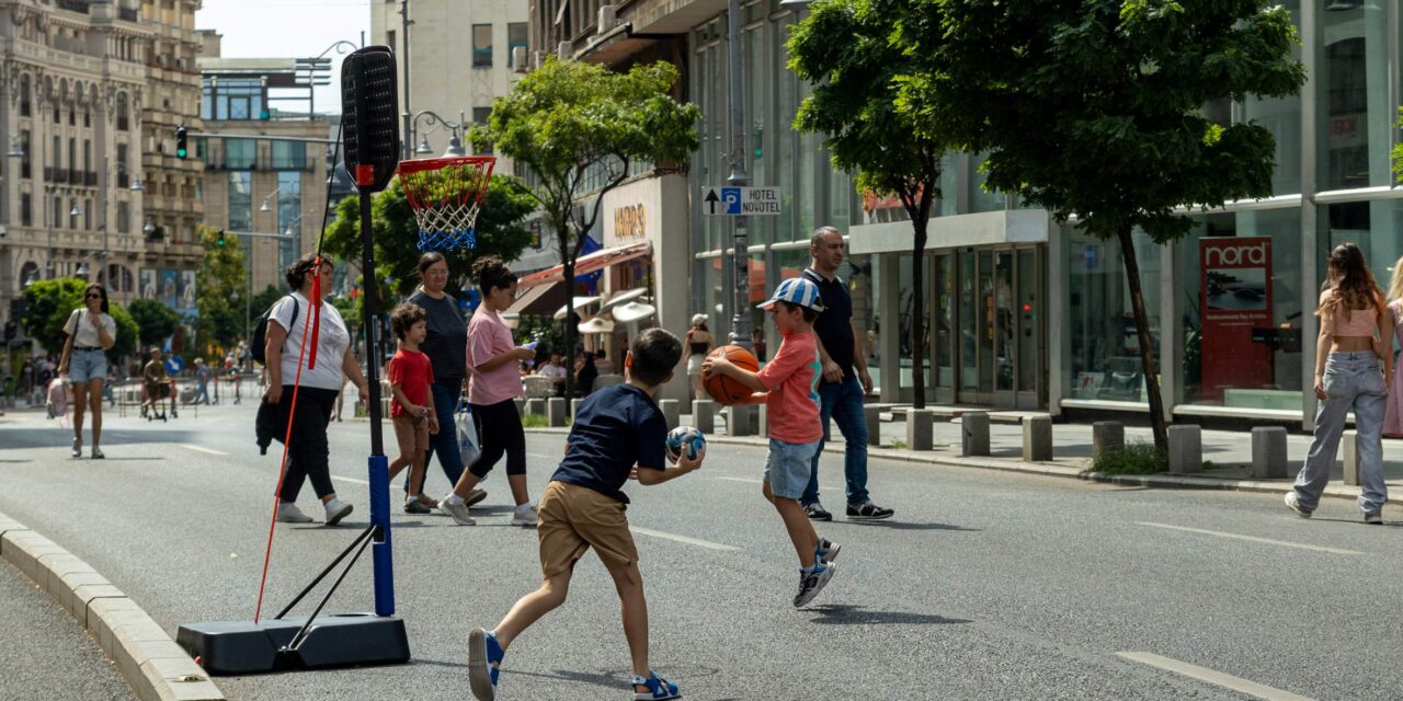 Calea Victoriei, destinația de weekend pentru sport, creativitate, magie și experiențe urbane, la „Străzi Deschise – București, Promenadă urbană”