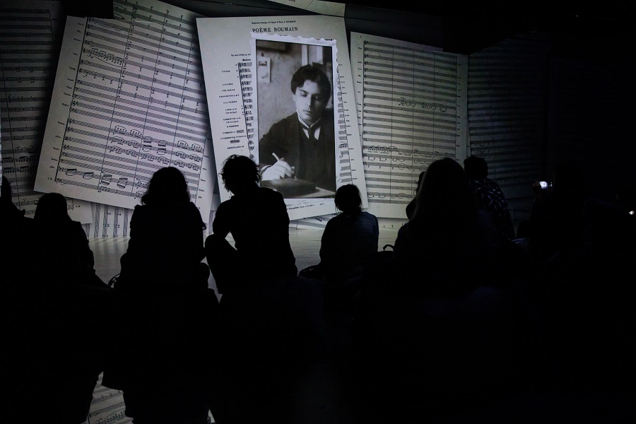 ARTEXIM aduce Poema Română de George Enescu într-o experiență imersivă, de Ziua Enescu, la MINA