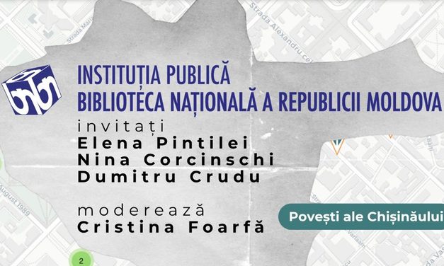 Harta Literară ajunge la Chișinău pe 6 și 7 septembrie: orașul între memorie, literatură și povești trăite