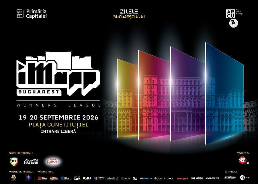 iMapp Bucharest 2026 revine în Piața Constituției cu cea de-a 11-a ediție, sub tema PAST. FORWARD.