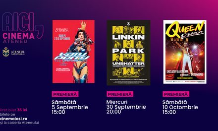 Magia marilor scene internaționale pe marele ecran: concerte transmise la Cinema Ateneu Iași