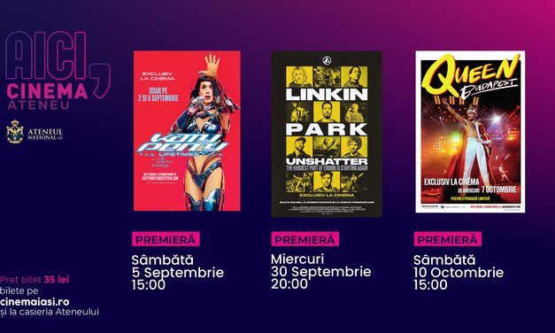 Magia marilor scene internaționale pe marele ecran: concerte transmise la Cinema Ateneu Iași