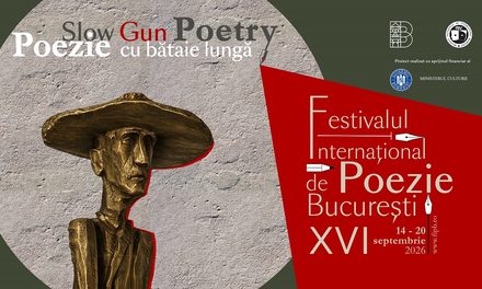 „Slow Gun Poetry / Poezie cu bătaie lungă” – Festivalul Internațional de Poezie București revine cu cea de-a XVI-a ediție