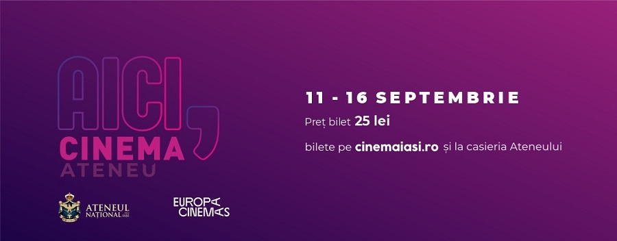 Program Cinema Ateneu | 11-21 septembrie 2026