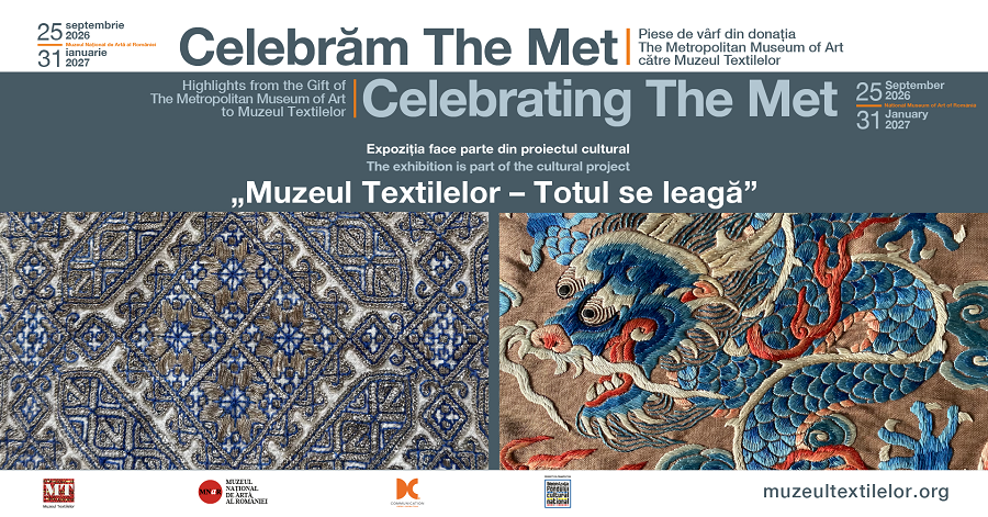 50 de piese din donația The Met către Muzeul Textilelor, expuse la MNAR începând cu 25 septembrie