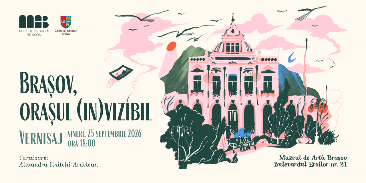 „Brașov, orașul (in)vizibil”, o expoziție de artă contemporană a Muzeului de Artă Brașov, dincolo de imaginea familiară a orașului