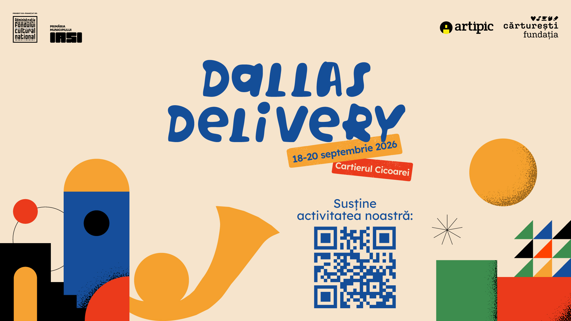 Dallas Delivery 2026 revine în Iași: trei zile de comunitate, artă și cultură în cartierul Dallas