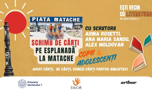 Ești vecin cu literatura: Harta Literară duce poveștile din cărți în cartierele Sectorului 1
