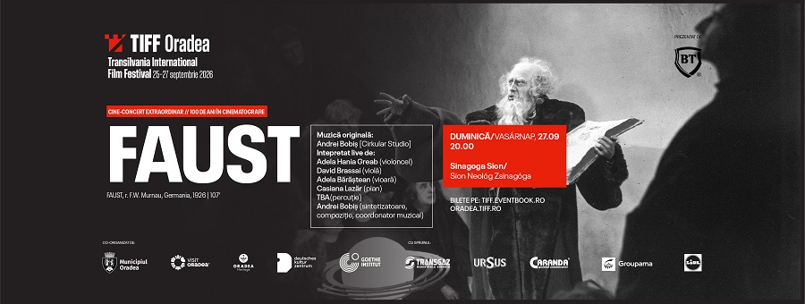 Cinema în vie, „Faust” live și sunetele naturii la TIFF Oradea #9