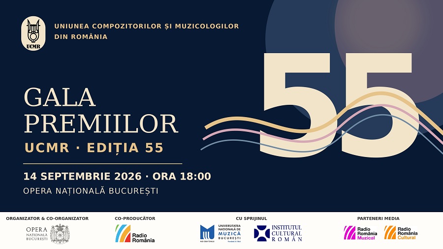 Excelența în muzică este celebrată la Opera Națională București: Gala Premiilor UCMR a ajuns la ediția a 55-a
