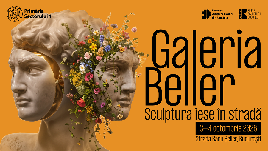 Sculptura iese în stradă: pentru două zile, Galeria Beller transformă strada Radul Beller