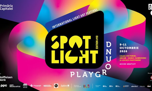 Spotlight 2026: 19 instalații, 6 clădiri emblematice transformate prin video mapping, 3 seri de artă și lumină pe Calea Victoriei