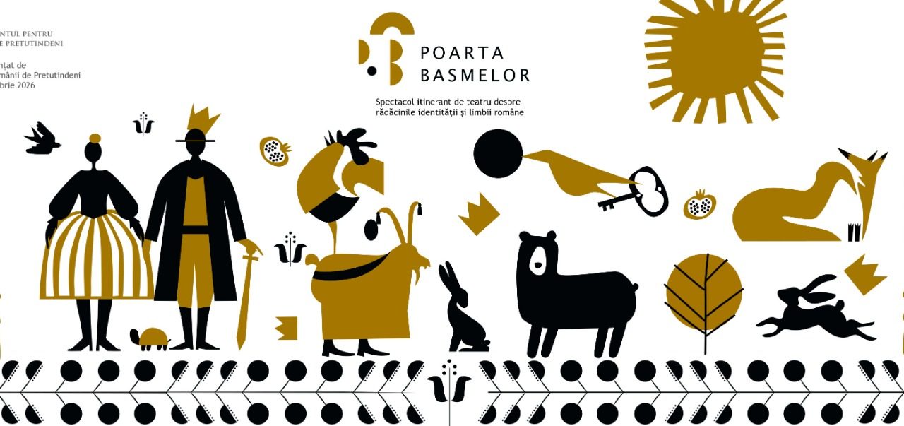 Poarta Basmelor: Spectacol itinerant de teatru despre rădăcinile identității și limbii române
