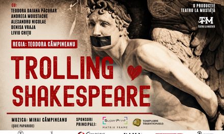 Shakespeare nu poate fi trollat: „Trolling Shakespeare” are premiera oficială la Teatrul Amzei