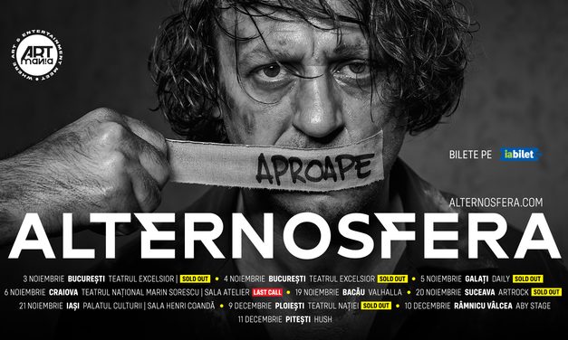 Alternosfera pornește în noiembrie în turneul „Aproape Alternosfera”, o serie de concerte intime despre tot ce rămâne nespus între piese