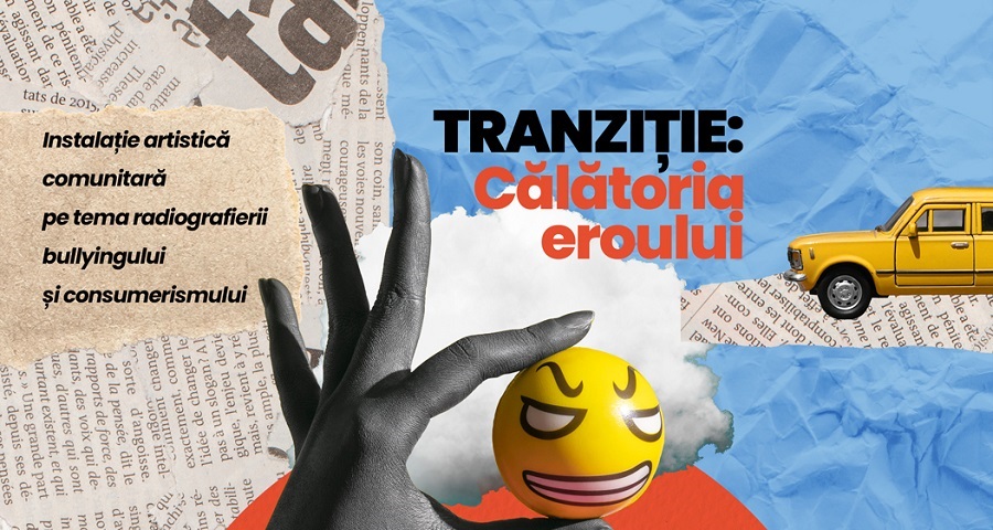 „Tranziție – Călătoria eroului”: adolescenții din Mioveni transformă poveștile despre bullying în artă