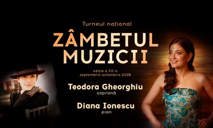 Soprana Teodora Gheorghiu și pianista Diana Ionescu, din nou împreună pe scenă în România: Turneul național Zâmbetul Muzicii începe luni, 28 septembrie 2026