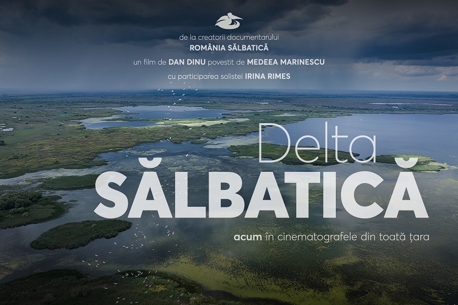 „Delta Sălbatică”, documentarul narat de Medeea Marinescu, văzut de peste 13.000 de spectatori, recomandat elevilor în programul „Școala altfel”