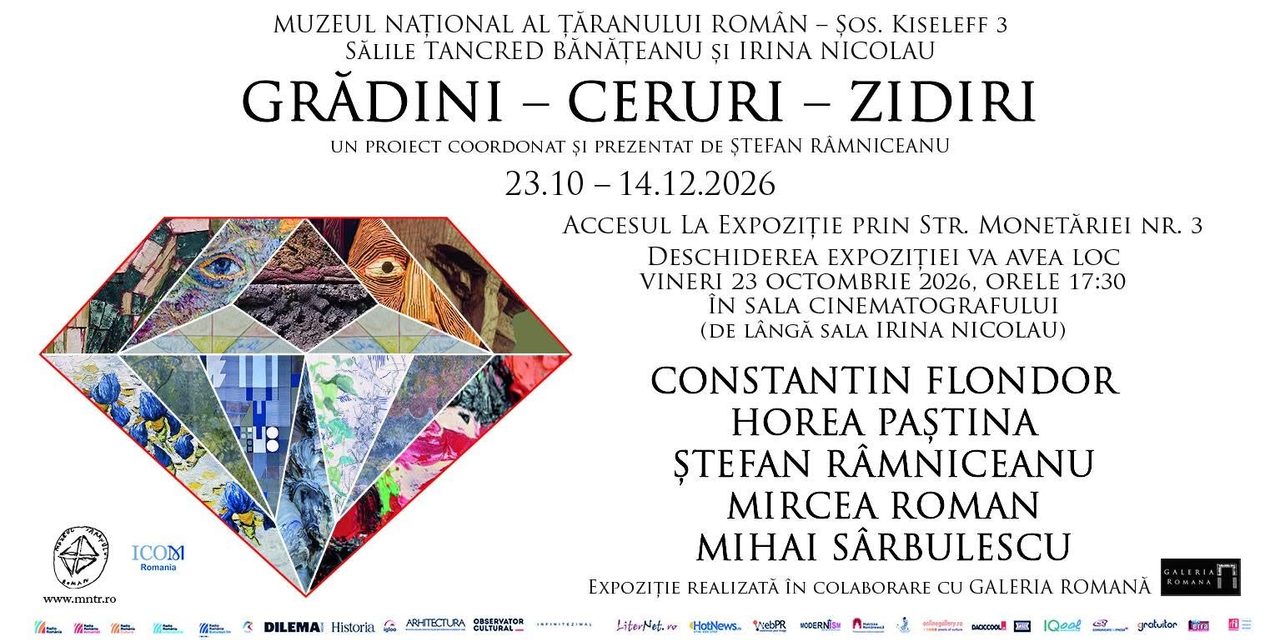 GRĂDINI–CERURI–ZIDIRI | Muzeul Național al Țăranului Român
