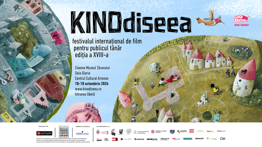 A început KINOdiseea #18: filme internaționale, spectacole și ateliere gratuite pentru copii, până pe 18 octombrie la București