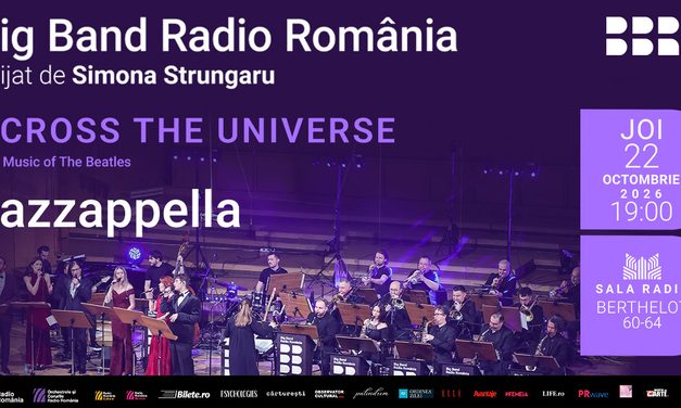 Muzica Beatles reinventată în sonorități de jazz: Jazzappella și Big Band-ul Radio România