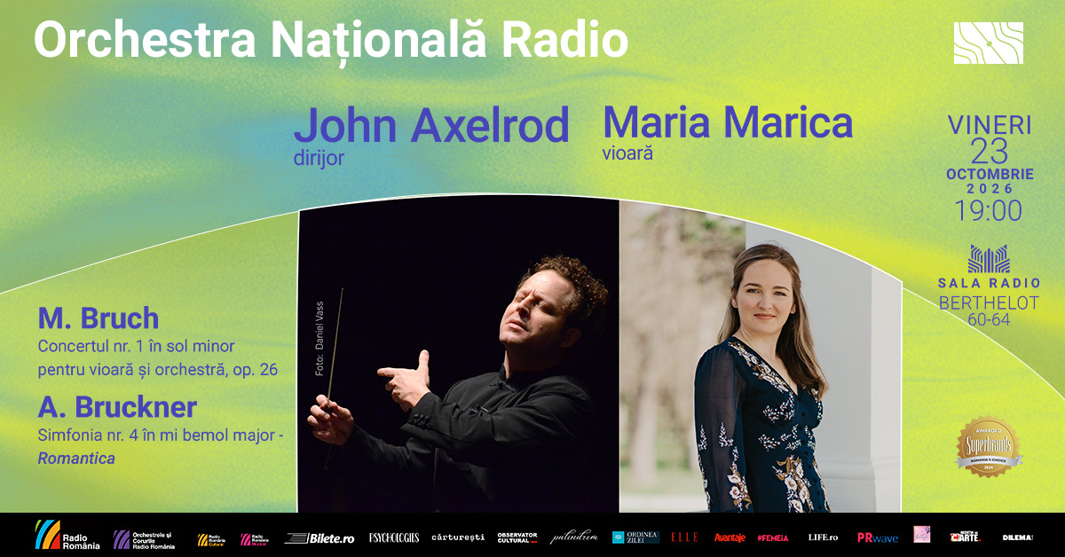 „Pentru mine muzica este vie”: Maria Marica revine la Sala Radio