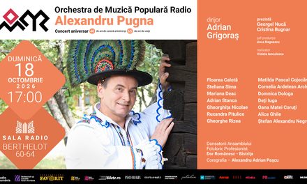 Concert folcloric aniversar Alexandru Pugna: 40 de ani de carieră artistică