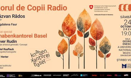 Corul de Copii Radio: două concerte extraordinare cu acces liber, cu invitați din Germania și Elveția