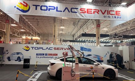 Top Lac expune în premieră pentru România un sistem robotizat de vopsire la Salonul Auto București 2026