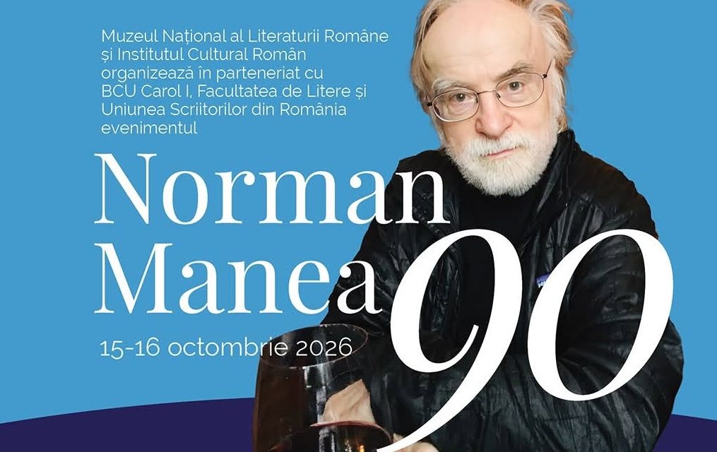 „Norman Manea 90”: personalități ale culturii internaționale, reunite la București pentru un moment omagial