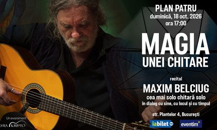 Concertul de la ora cinci. Cea mai solo chitară solo într-o casă bucureșteană cu dichis